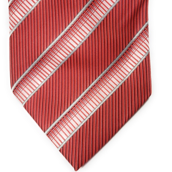 Fariani Mens Tie Striped - Picture 4 of 8